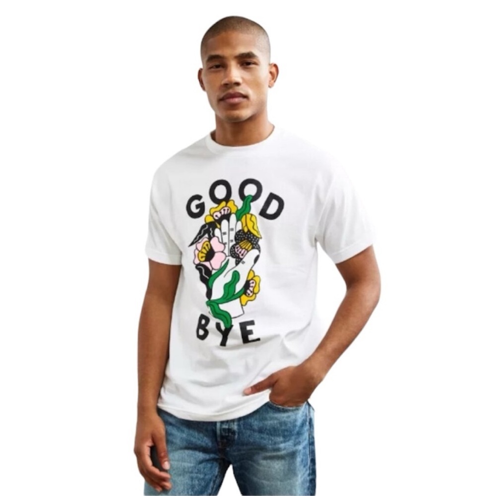 Urban Outfitters Artist Editions Kate Prior Goodbye Tee